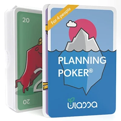 Imagen de Cartas de póquer planificación ágil aumenta la comunicación y motivación en tu equipo para 4 personas Versión Ulassa