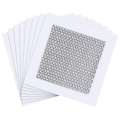 Imagen de Juego de 8 parches reparación pared fibra vidrio, parche pantalla yeso para cubrir grietas agujeros manchas en valla, aluminio autoadhesivo paneles