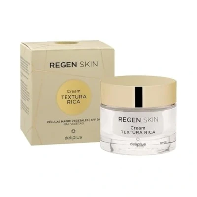 Imagen de Crema Facial Día Textura Rica Regen Skin SPF 20 piel normal, seca y muy 50 ml. Deliplus