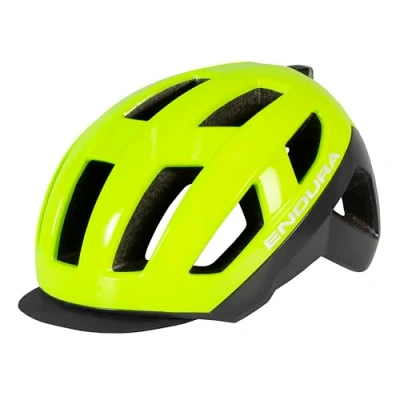 Imagen de Endura Urban Luminite Ciclismo Casco para Hombre, Hi Viz Yellow, S M