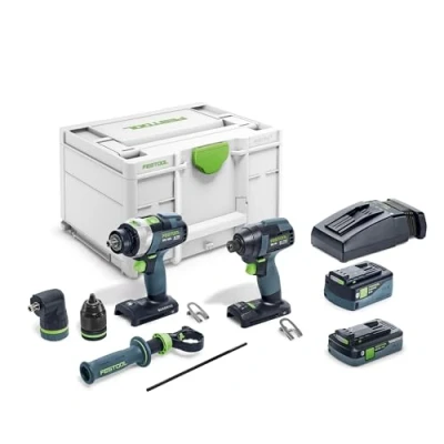 Imagen de Festool Set de taladro atornillador y impacto TID 18 5,0/4,0 TPC 18/4