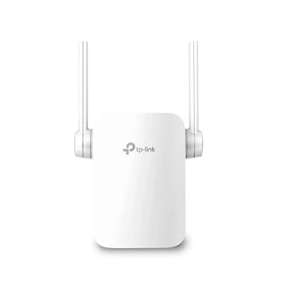 Imagen de TP Link RE205 AC750 Universal Dual Band Range Extender, Broadband/Wi Fi WiFi Booster/Hotspot with Ethernet Port, 2 External Antennas, Plug and Play, Smart Signal Indicator, UK