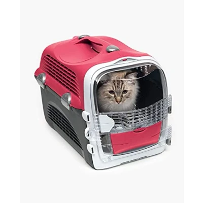 Imagen de Catit Pet Cabrio Transportín para Gato, Cherry