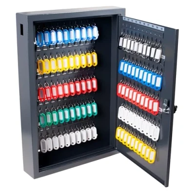 Imagen de Pavo 8047222 Caja para Llaves de Alta Seguridad (Capacidad Unidades) Gris, Madera, 100 Keys
