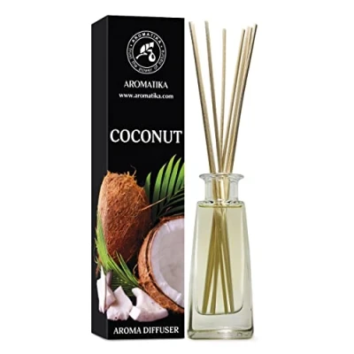 Imagen de Difusor de Aroma Coco 100ml Lengüeta Fragancia para Habitación Hogar Ambientador Idea Regalo
