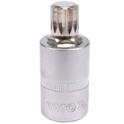 Imagen de YATO YT 04345 Punta de atornillar 12,5 (1/2&quot;) Acero cromo vanadio