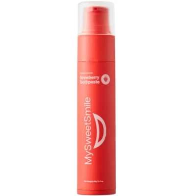Imagen de MySweetSmile Fluoride Flavoured Toothpaste (60g, Strawberry)