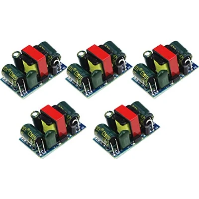 Imagen de TECNOIOT 5pcs 12V 450mA 5W AC DC Fuente de alimentación Buck Convertidor Módulo Reductor