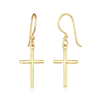 Imagen de Elli Cross Pendant Pendientes goldcoloured, Mujer, Talla: One Size, Gold coloured