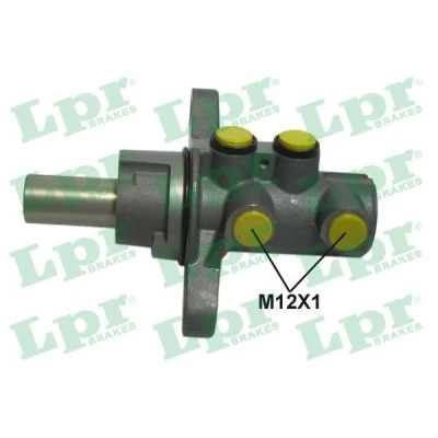 Imagen de LPR 6160 Cilindro Maestro de Freno 22,2 Aluminio 12 X 1 (2) RENAULT: Kangoo II Be Bop, / Grand