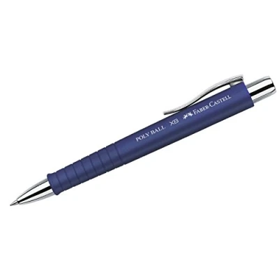 Imagen de Faber Castell 241152 plumas XB pelota poli, línea de espesor 0,5 mm, azul