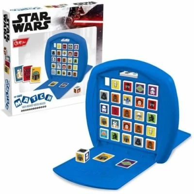 Imagen de Top Trumps Match Star Wars Juego De Mesa, Juegos Infantiles, Conecta 5 Dados Iguales En Tu Propio Tablero, Memoria 4 Años, para 2 Jugadores