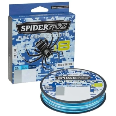 Imagen de Spiderwire Stealth Smooth8 Blue Camo 150 m