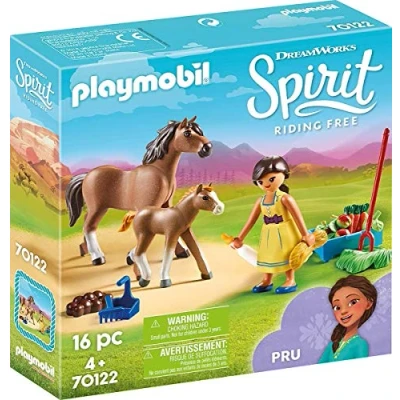 Imagen de PLAYMOBIL PRU con Caballo y Potro