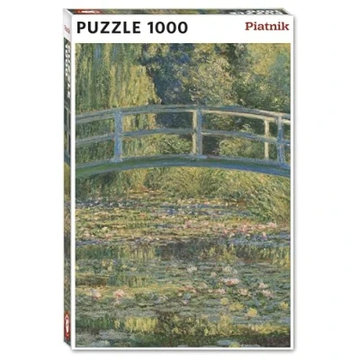 Imagen de Piatnik Puzzle de 1000 Piezas, diseño del Estanque nenúfares Monet, Multicolor (570346)
