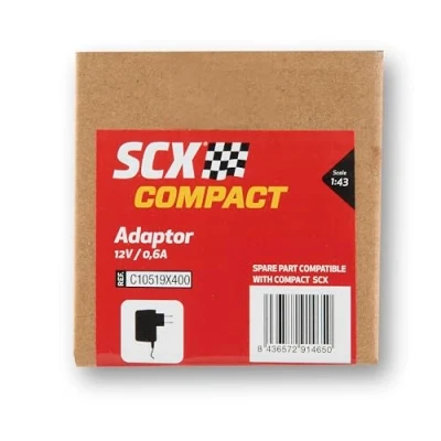Imagen de SCX Recambio Compact Escala 1:43 (Compact Adaptor 12V/0,6A)