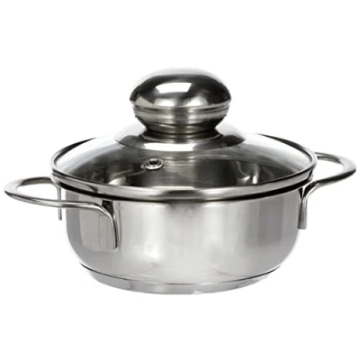 Imagen de Krüger Bratentopf 12cm Saturn 0,4l, Edelstahl rostfrei