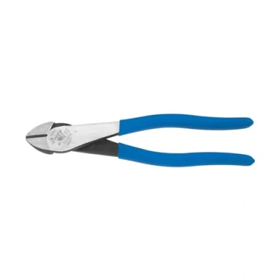 Imagen de Klein Tools alicates D2000 28, fabricados en Estados Unidos, los de corte diagonal con cabeza ángulo son resistentes para cortar ACSR, tornillos, clavos, la mayoría cables endurecidos,