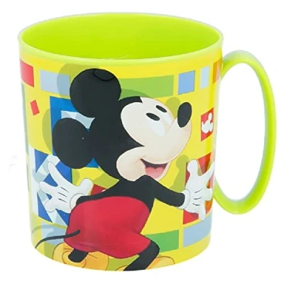 Imagen de ALMACENESADAN 2667; Taza microondas Mickey ; capacidad 350 ml; producto de plástico; No BPA