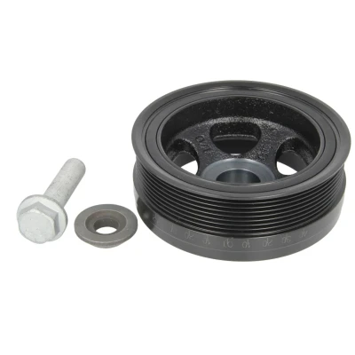 Imagen de SWAG 10 93 3653 Polea de Cigüeñal 8PK 152 7 con conector tubo, tornillo MERCEDES BENZ: Clase ML, S Berlina, R