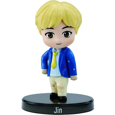 Imagen de BTS mini figura de vinilo Jin, miembro banda coreana (Mattel GKH76)