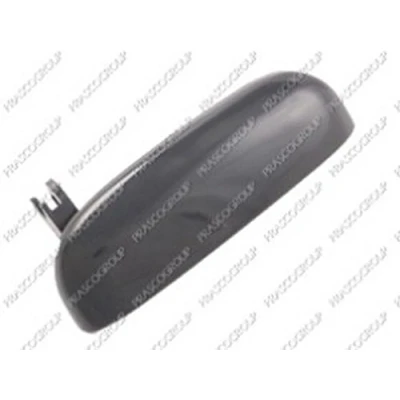Imagen de PRASCO DS0058207 Manecilla de Puerta exterior, Atrás derecha, Delante, derecha negro liso NISSAN: MICRA 2