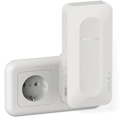 Imagen de NETGEAR Repetidor Mesh WiFi 6 AX1600 EAX12, extensor con 1 puerto LAN y 4 streams, amplificador inalámbrico
