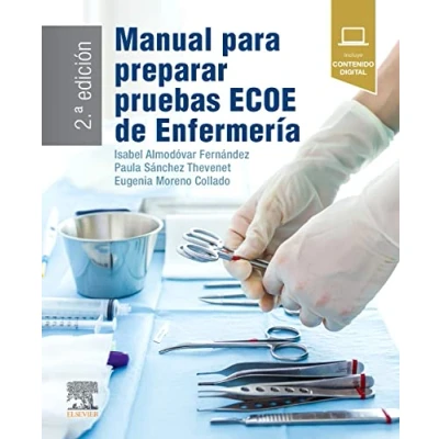 Imagen de Manual para preparar pruebas ECOE de enfermería 2 ed.)