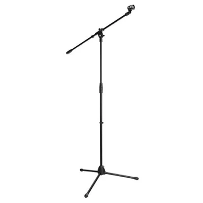 Imagen de rockmusic Soporte para micrófono TP MILLENIUM S007PBK pie de microfono jirafa negro