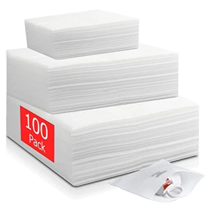 Imagen de Bolsas de Espuma Embalaje 100pcs Caja Burbujas para Proteger Platos Vasos Porcelana Artículos Frágiles Suministros Envío ((30x30cm 30x20cm 20x20cm))