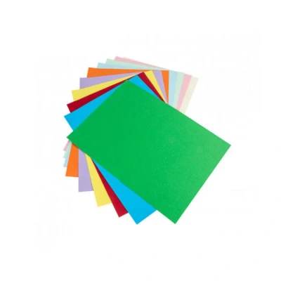 Imagen de Cartulina liderpapel a4 180g/m2 10 colores surtidos paquete de 100 hojas