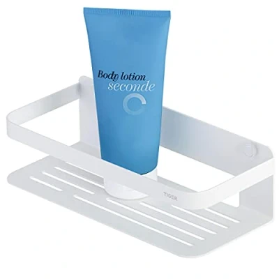 Imagen de Tiger Caddy Cesta de ducha 24 cm, blanco