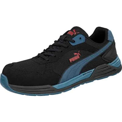 Imagen de PUMA Safety Frontside Zapatillas de seguridad (talla 41), color negro y azul