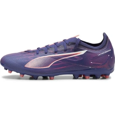 Imagen de Puma Ultra 5 Match MG Botas de fútbol con tacos, Hombre, Talla: 44.5, Lapis lazuli/white/sunset glow Zapatos