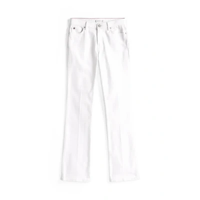 Imagen de Tommy Hilfiger Vaqueros Mujer Bootcut White Talle Medio, Blanco (TH Optic White), 28W/28L