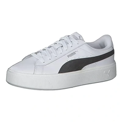 Imagen de PUMA Vikky Stacked L, Zapatillas Mujer, Blanco (White/Black), 42 EU