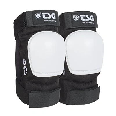 Imagen de TSG elbowpad Roller Derby 3.0 Orejeras, Primavera/Verano, Unisex, Color Negro, tamaño Extra Small