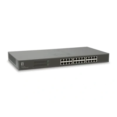 Imagen de Level One GSW 2457 Switch con 24 Puertos Gigabit, Negro