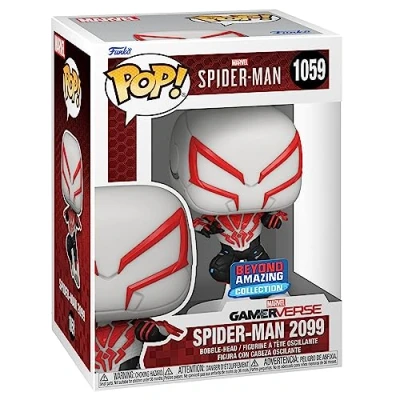 Imagen de Funko Pop! Marvel: Year Of The Spider Man 2099 Blanco Marvel Comics Cómics Exclusiva Amazon Figura de Vinilo Coleccionable Idea Regalo Mercancia Oficial
