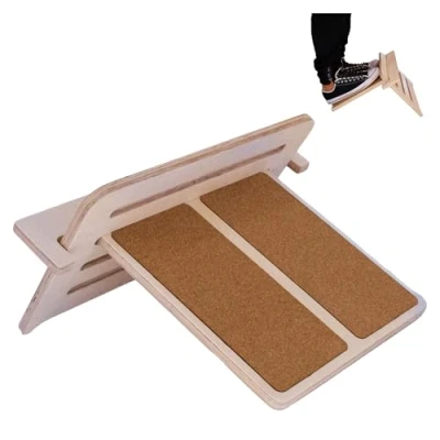 Imagen de Rodilleras Becerro Estirador de piernas Accesorios fisioterapia Entrenador pantorrillas Cuña para UE