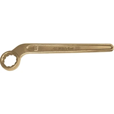 Imagen de Egamaster Llave estrella 1 boca curva 38mm aluminio bronce