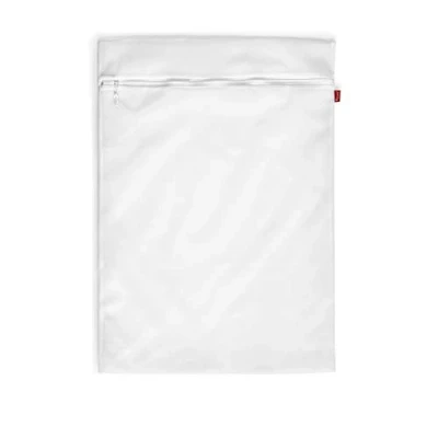 Imagen de Rayen Bolsa Protege su Ropa con Cremallera Cierre de Seguridad para Lavadora y Secadora Talla L: 55 x 80 cm, Blanco