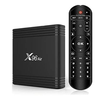 Imagen de AMITVA Smart TV Box, X96 Air Android Box 9.0 Amlogic S905X3 4GB / 64GB 2.4G 5G WiFi De Doble Banda 8K Decodificación Video UHD 4K Reproductor Multimedia,4gb+64gb