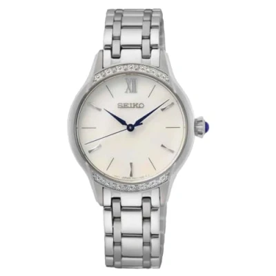 Imagen de Seiko Reloj Analógico para Mujeres de Cuarzo con Correa en Acero Inoxidable SRZ543P1