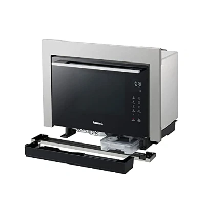 Imagen de Panasonic NN TK81LCSCP Kit empotrable para horno microondas CS88, acabado en acero inoxidable