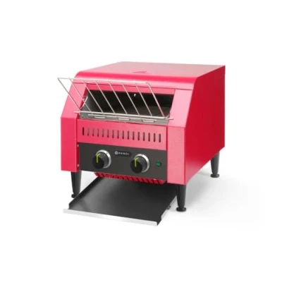 Imagen de HENDI Tostador de cinta doble 230V / 50Hz 2240W 418x368x(H)387 mm, rojo, acero inoxidable