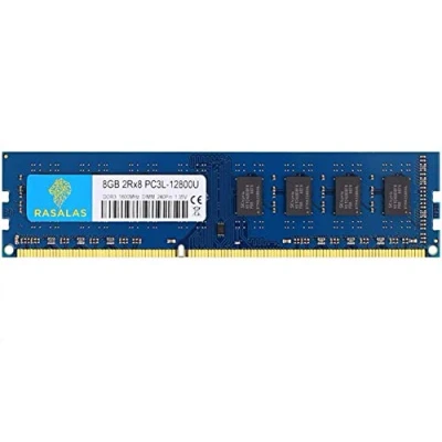 Imagen de Rasalas 8GB PC3 12800U DDR3 1600 UDIMM DDR3L 12800 Desktop PC3L 1600MHz 240 Pin DIMM RAM 2RX8 CL11 1.35V Memory for Computer