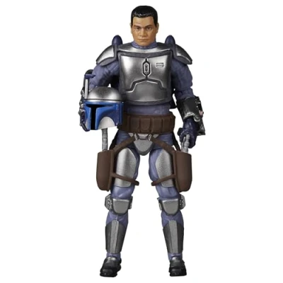 Imagen de Star Wars La colección Vintage, Jango Fett, Wars: El Ataque de los Clones, Figura Coleccionable Deluxe 9,5 cm