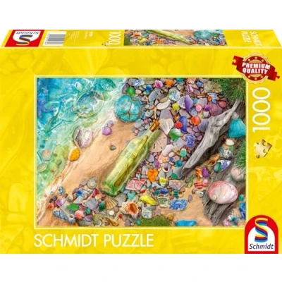 Imagen de Schmidt Spiele Puzle 59769 (1000 Piezas), diseño de Playa, Multicolor (59769)