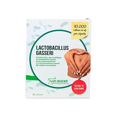 Imagen de Naturlider Lactobacillus Gasseri Probioticos Intestinales Para la Digestión, Adelgazamiento y Flora Intestinal 30 Cápsulas